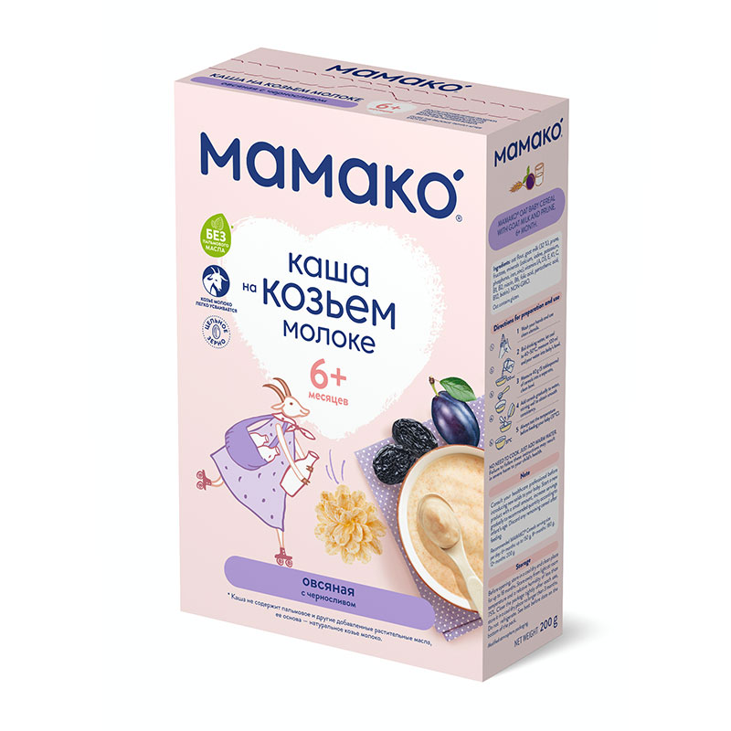 MAMAKO Oatmeal porridge with p