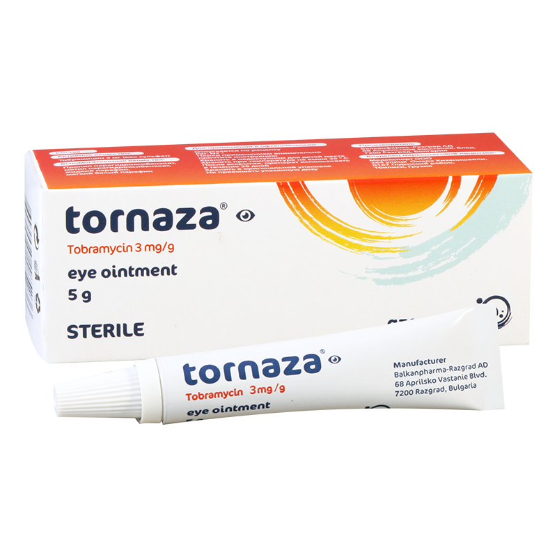 Tornaza 0.3% 5g eye ointment