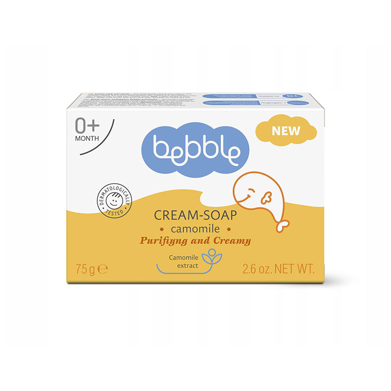BEBBLE CREAM-SOAP CAMOMILE 75G