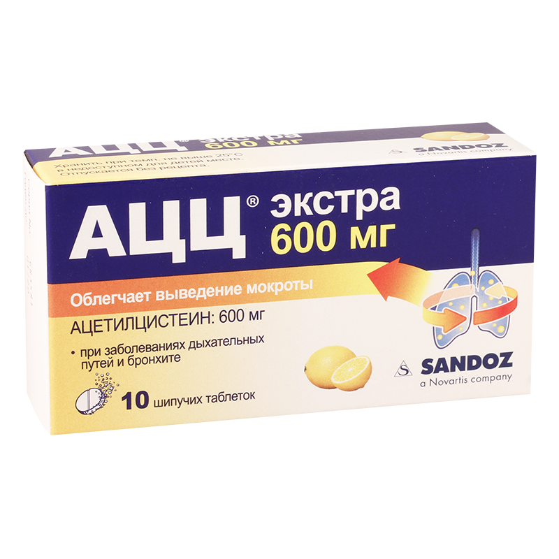 ACC extra 600mg #10t.effer