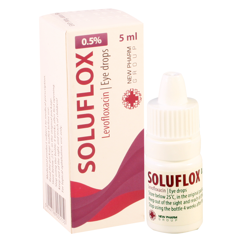Soluflox 5mg/ml 5ml eye dr