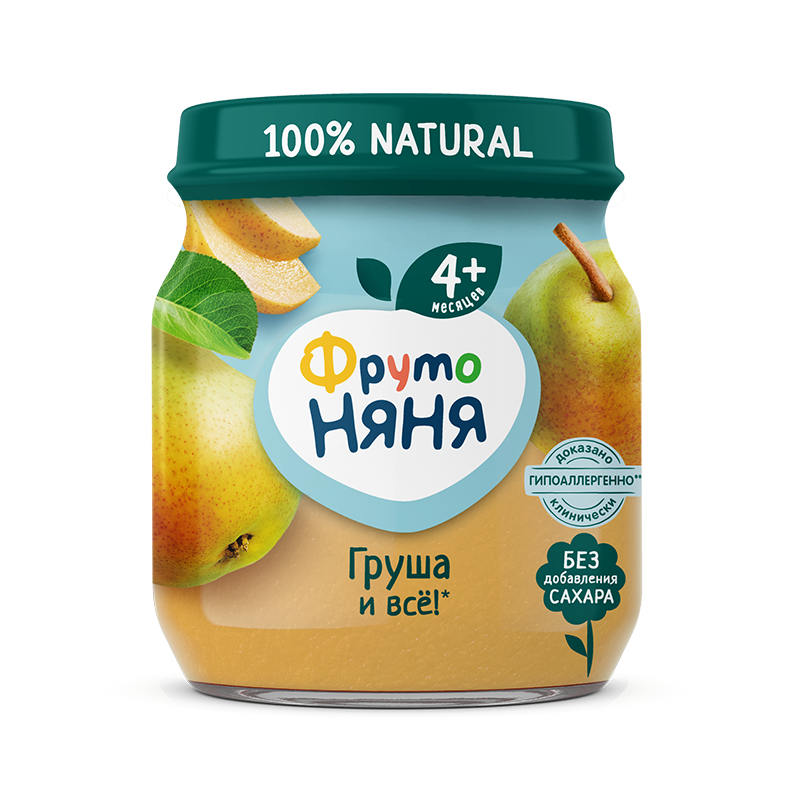 Fruto- Puree with pear 100g