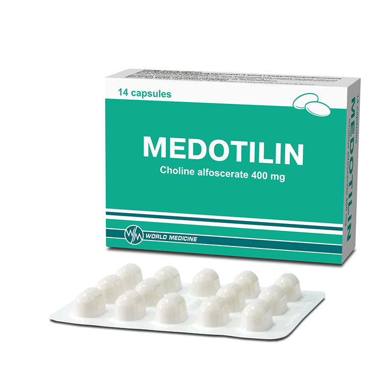 Medotilin 400mg #14caps