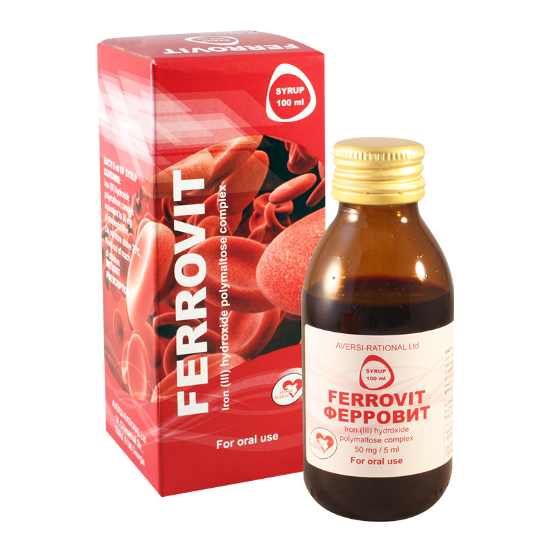 Ferrovit 50mg/5ml 100ml syrup