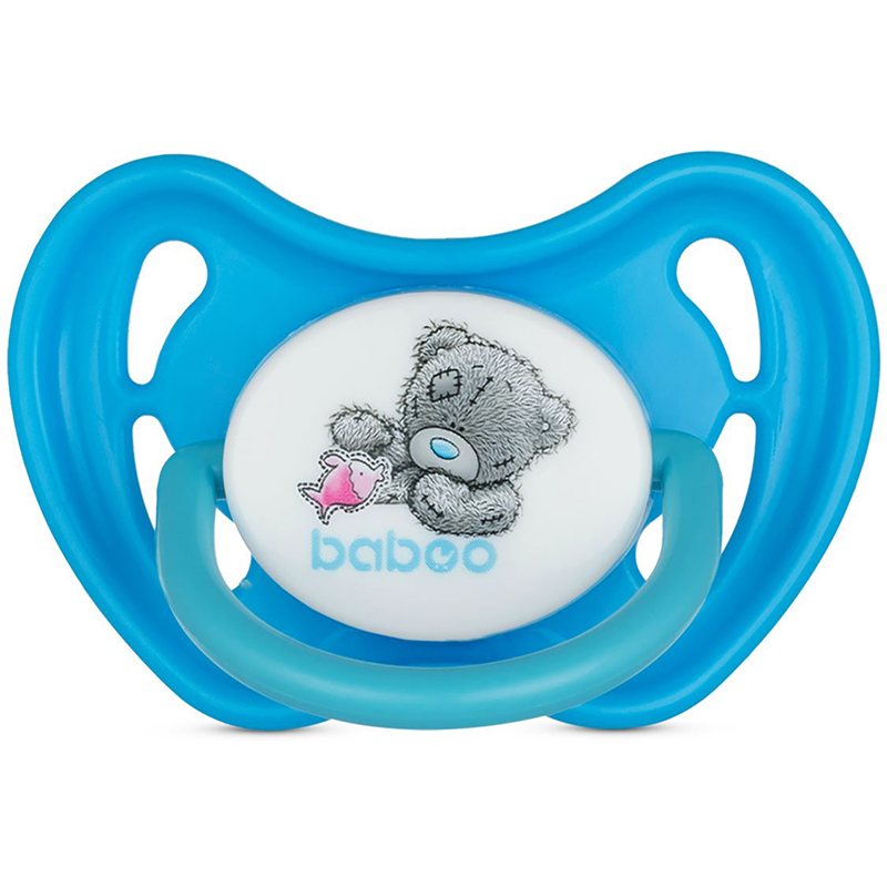 Baboo Soother silicone 0+ Blue