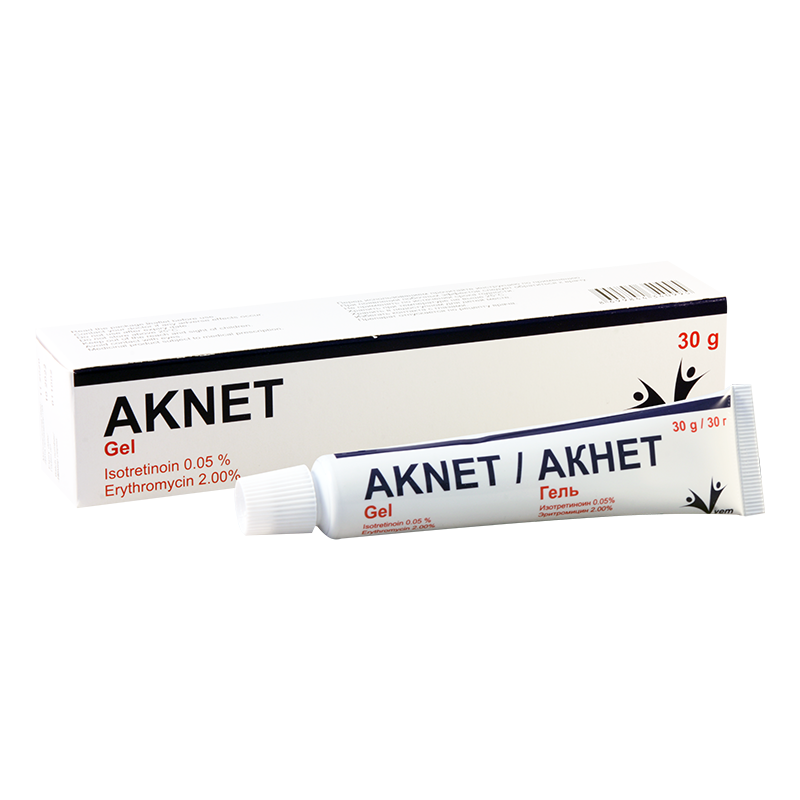 Aknet 2%+0.05% 30g gel