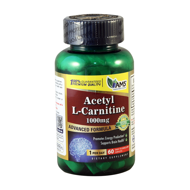 Acetil L-carnitin1000mg#60caps