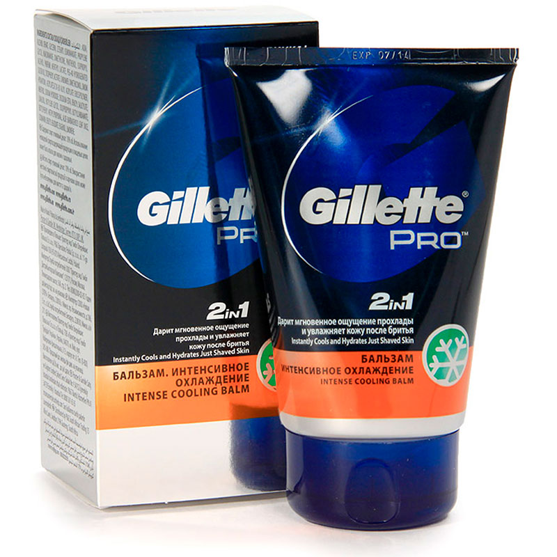 Gillette бальзам после бритья