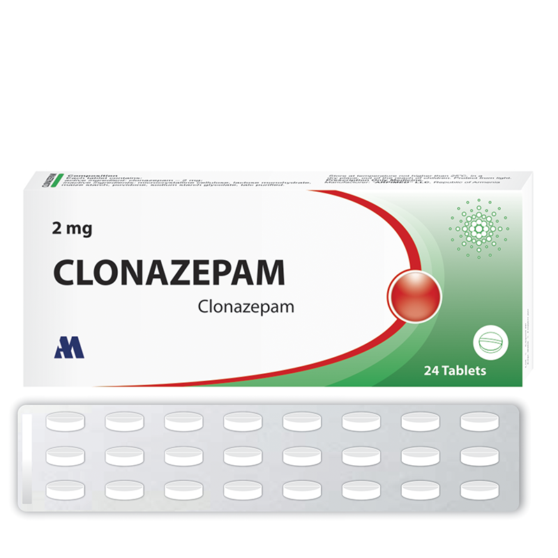 Clonazepam 2mg #24t (Arpim)