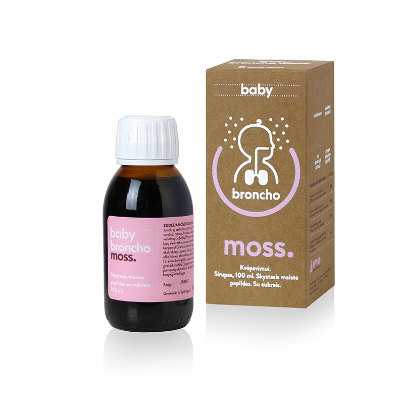 Broncho moss baby100ml syrup