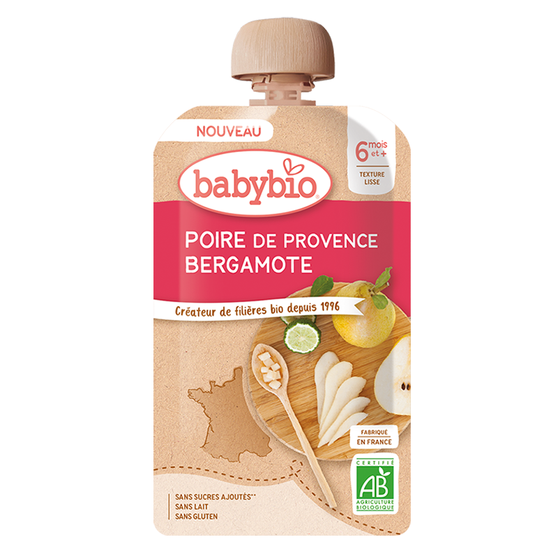 Babybio fruit pouch - pear, be