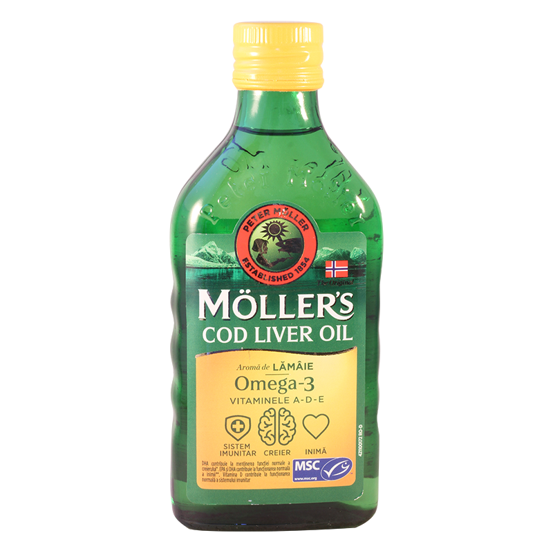Omega-3 Mollers lemon250ml