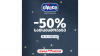 ავერსში ჩიკოს შერჩეულ ასორტიმენტზე -50% ფასდაკლებით ისარგებლებთ