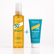 ნორევა-BERGASOL EAU SOL SPF50 + LAIT 100 სასაჩუქრე ნაკრები