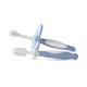 Baboo toothbrush set, blue haz