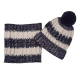 CHICCO- 2 PCS OUTFIT HAT, SCAR