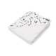 Crepe hooded bath towel – whit