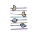Bobby Pins ornament -12 pcs