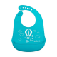 Soft silicone Bib Turquoise 4+