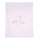 PRAM BLANKET WITH A REMOVABLE 
