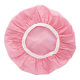 Shower cap with draws