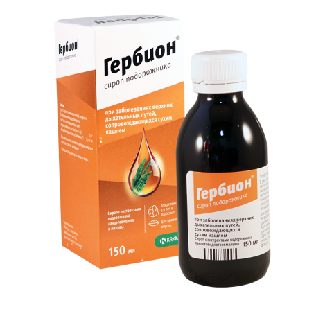 Herbion plant 150ml syrup