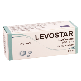 Levostar 0.5% 5ml eye dr