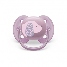ultrasoft soother, 6-18m, girl