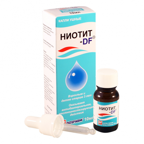 Niotit-DF 10ml ear drops