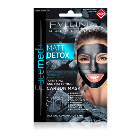 Eveline charcoal mask3144