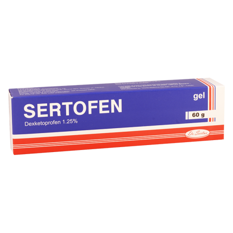 Сертофен 1.25% 60г гель