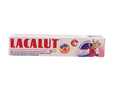 Lacalut baby tooth paste 0-4