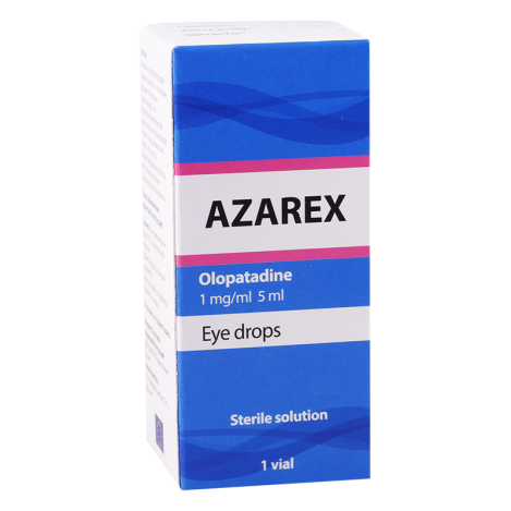 Azarex 1mg/ml 5ml eye drops