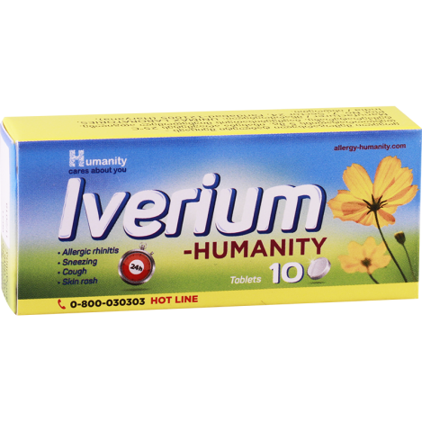 Iverium 5mg #10t (hum)