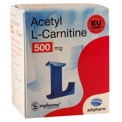 Acetil L-carnitin 500mg#60caps