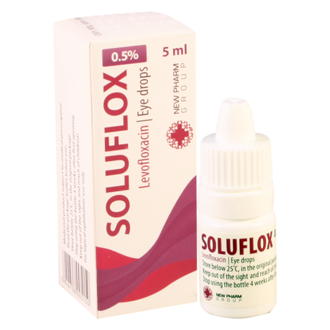 Soluflox 5mg/ml 5ml eye dr
