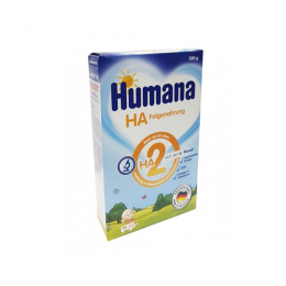 ჰუმანა HA2 ჰიპოალერგიული შემდგომი კვება 300გ