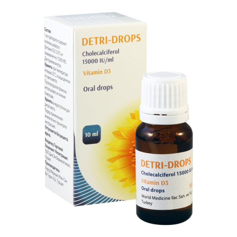 Detri-Drops 15000IU/ml 10ml 