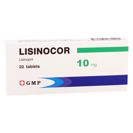 Lisinocor 10mg #20t GMP