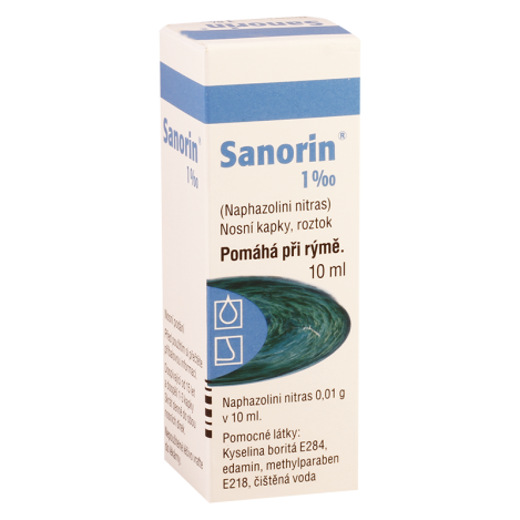 Sanorin 0.1% 10ml fl