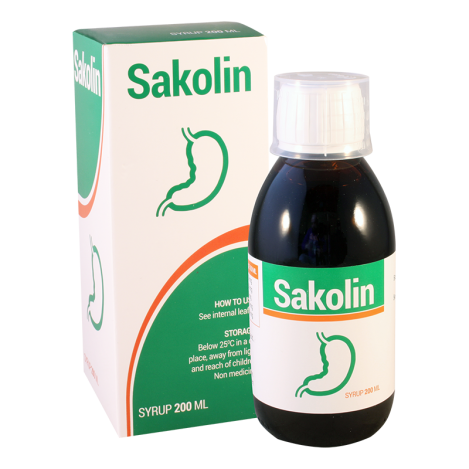 Sacolin  200ml syrup  *