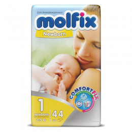 Molfix-diaper 2-5kg#44 4527