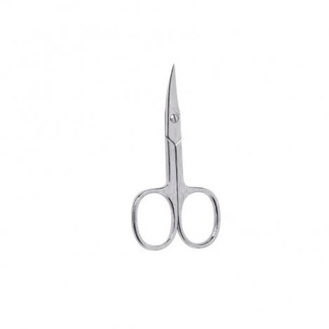 Chromeplated manicure scissors