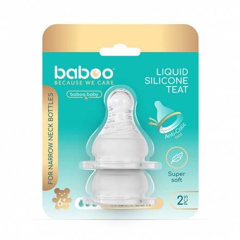 Baboo - Liquid silicone teat 6