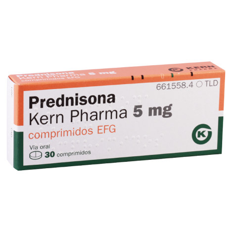 Prednisona Kern Pharma 5mg#30t