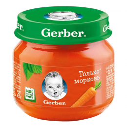 GERBER Carrot Puree 80g8426