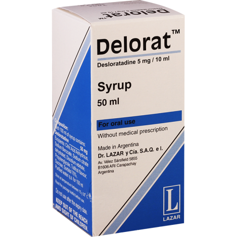 Delorat 5mg/10ml 50ml syrup
