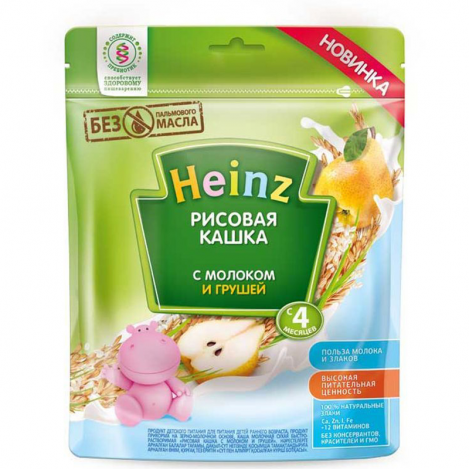 Heinz milk porridge w/rice