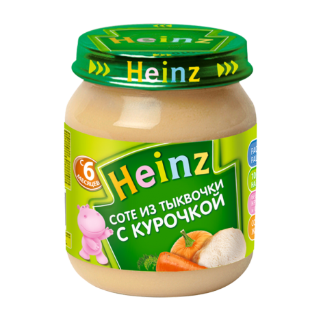 Heinz-пюре овощ.курин.5034