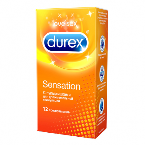 Презер.Durex Sensation #12 366
